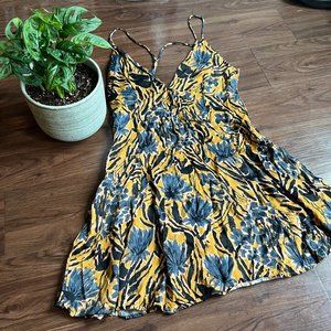 Free People Silk Skater Dress Size 6